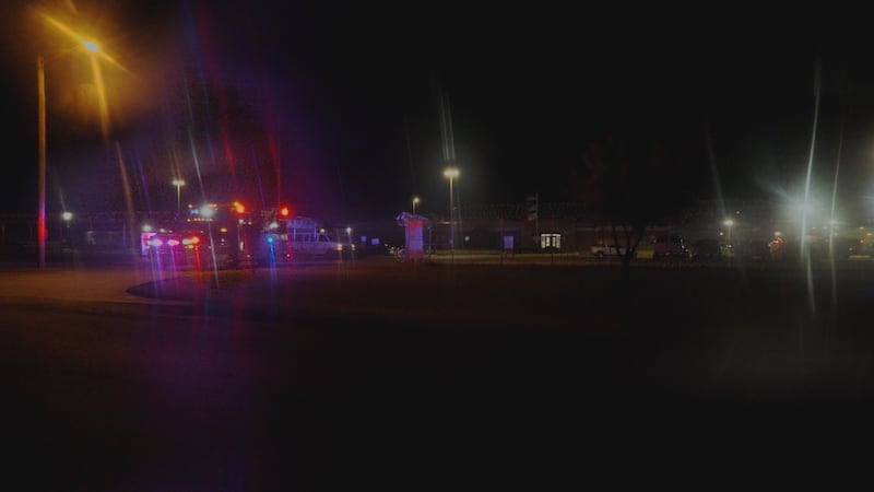 Emergency crews responded to an inmate-on-inmated assault at the Chief James Smith...