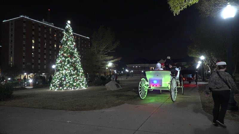 Cameron University holds community tree lighting event