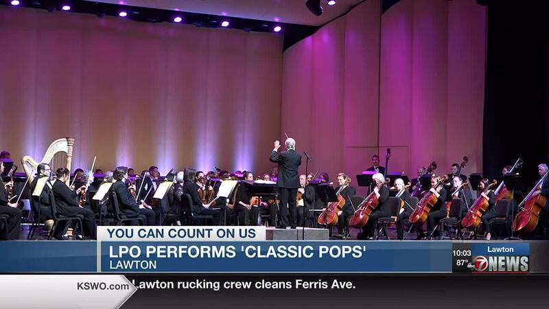 La Orquesta Filarmónica de Lawton inició su 61ª temporada con el concierto ‘Classic Pops’ el...