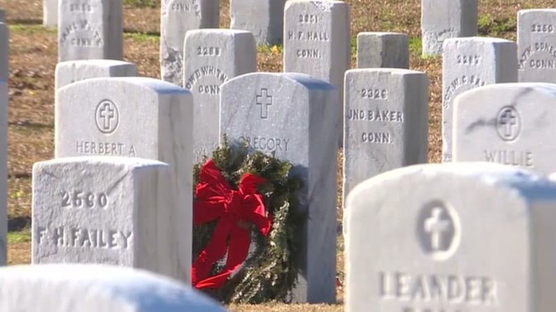 Wreaths Across America.