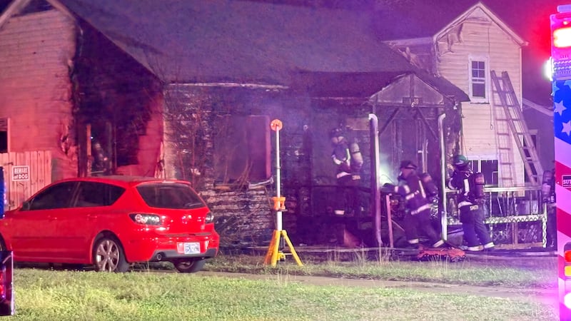 LFD respond to structure fire on Nw Arlington Ave