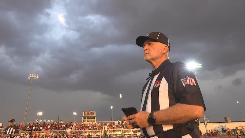 Lawton Police Chief Craig Akard has been officiating high school games for 20 years
