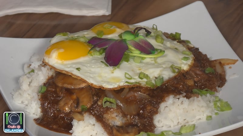 The Junction Remix 580 in Lawton offers a variety of fusion cuisine, including the Kalua Loco...