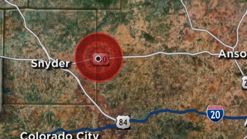El viernes por la mañana se produjo un terremoto de magnitud 5.0 al este de Snyder, al noreste...