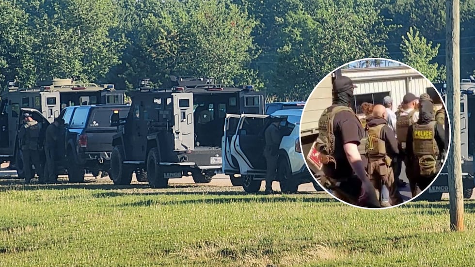 Large law enforcement operation in Abbeville County