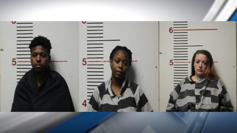 Eric Adams, Laquella Berry y Leah Vernon