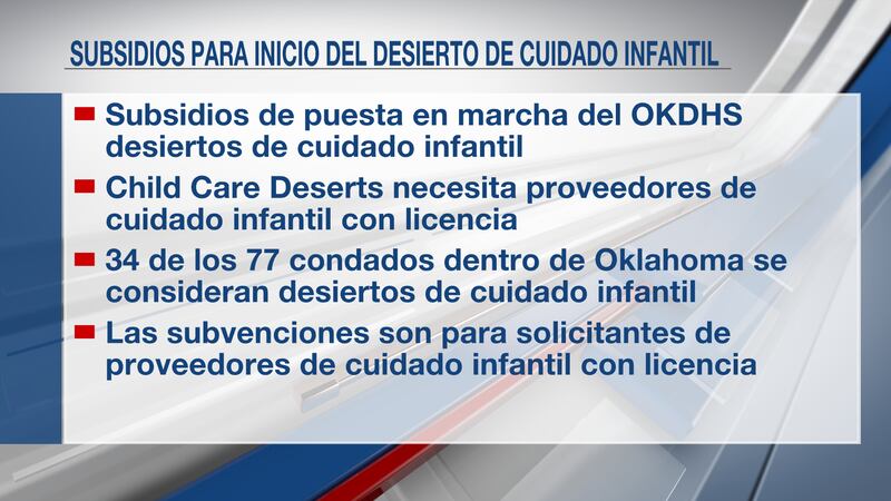 Para combatir la continua falta de programas de cuidado infantil en partes del estado, el...