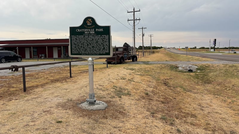 Craterville Park marker
