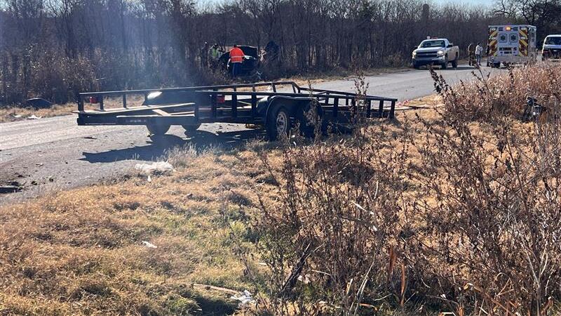 The crash scene