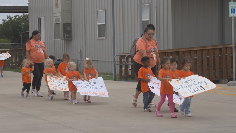 KCA Head Start holds walk for Orange Shirt Day