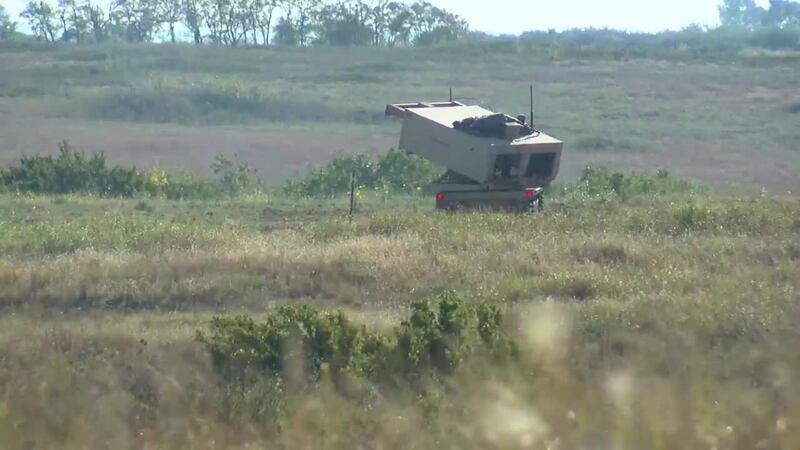 Ejercicio de fuego vivo para veteranos en Fort Sill