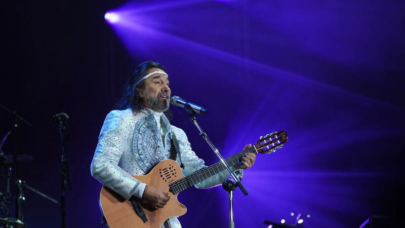 Los Bukis, una agrupación mexicana liderada por el cantante Marco Antonio Solís, ofrece un...
