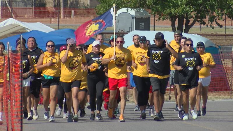 Today, three groups set off from different locations including Walters, Cache, and Apache,...
