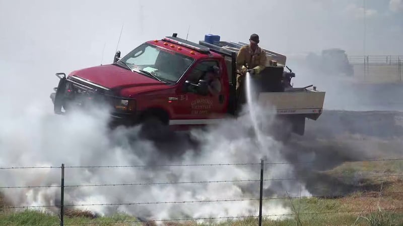 Local emergency management departments urge caution as dry conditions fuel wildfire risk