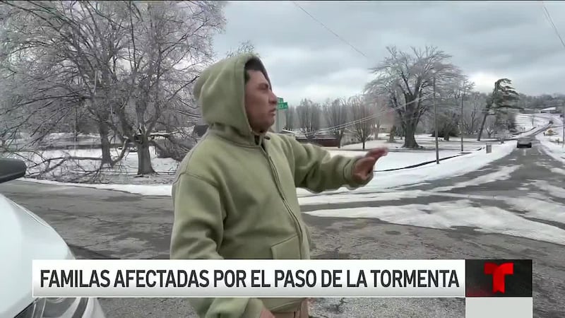 "Todo está congelado". Afectados desesperados por la falta de energía eléctrica tras el paso...